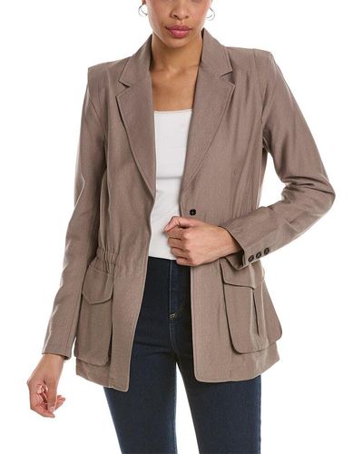donna karan new york blazer