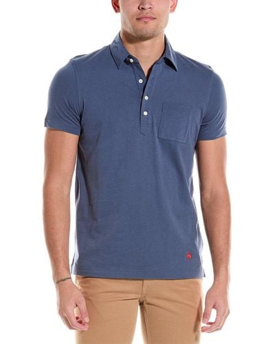 Brooks Brothers Jersey Slim Fit Polo Shirt - Blue