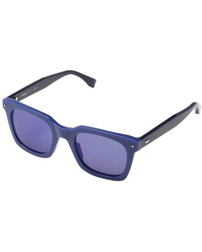 Fendi Ff-0216-s-49-0pjp 49mm Sunglasses - Blue