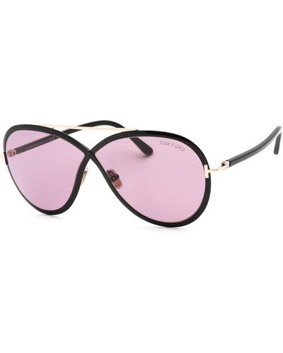 Tom Ford Rickie 65Mm Sunglasses - Pink