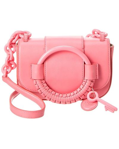 Pink See By Chloé Shoulder bags for Women | Lyst