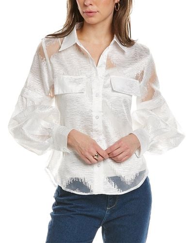 Sheer Blouses for Women - Up to 83% off | Lyst