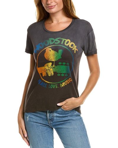 Chaser Woodstock Cloud Jersey T-shirt - Blue