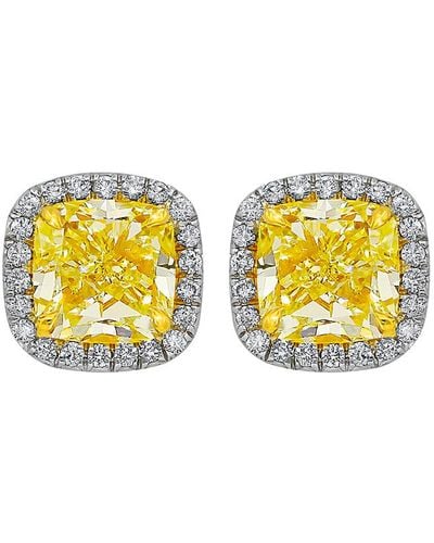 Diana M. Jewels Fine Jewelry 18k 2.30 Ct. Tw. Diamond Earrings - Yellow