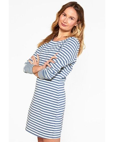 Outerknown Ndp Boatneck Dress - Blue
