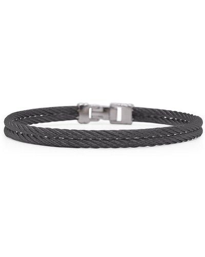 Alor Noir Stainless Steel Bracelet - Black