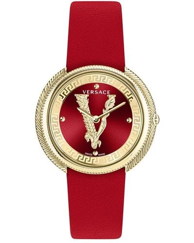 Versace Thea Watch - Red