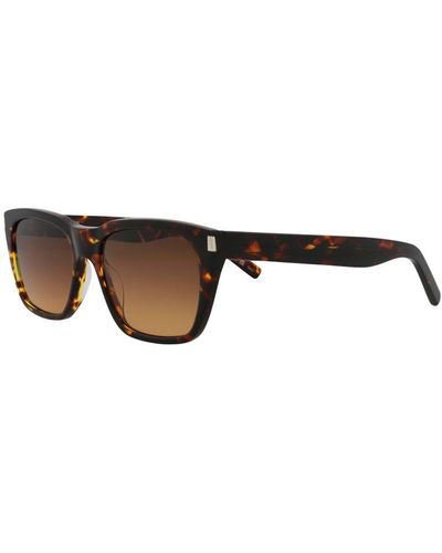 Saint Laurent Sl598 56Mm Sunglasses - Brown