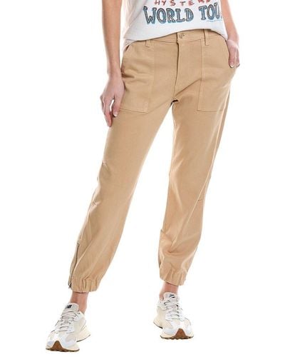 7 For All Mankind Caramel Coated Boyfriend Jogger Jean - Natural