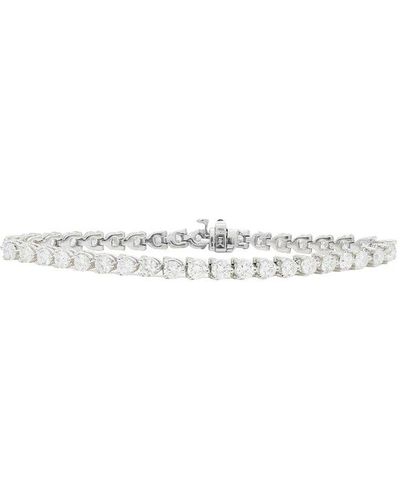 Diana M. Jewels Fine Jewelry 14k 6.09 Ct. Tw. Diamond Tennis Bracelet - White