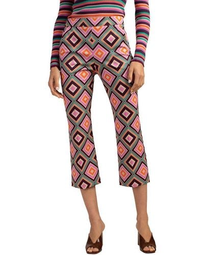 Trina Turk Flaire 2 Pant - Red