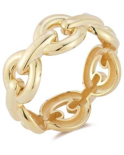 Ember Fine Jewelry 14k Statement Link Ring - Metallic