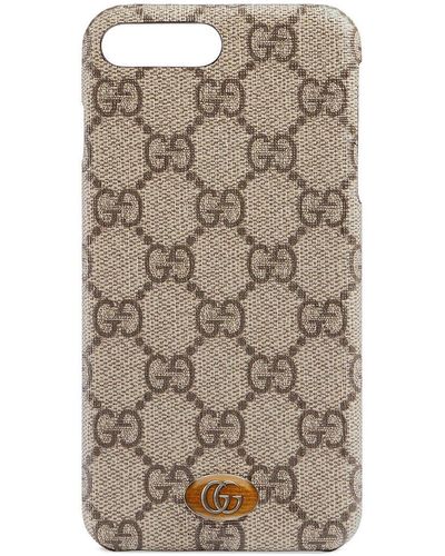 Gucci Ophidia Iphone 8 Plus Case Cover - Brown