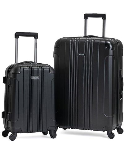 Kenneth Cole Out Of Bounds 2pc Luggage Set - Black