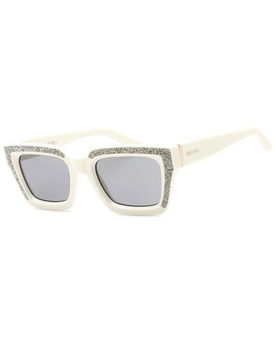 Jimmy Choo Megs/s 51mm Sunglasses - White