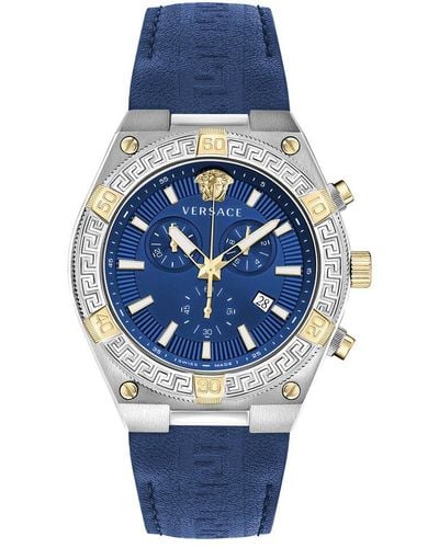 Versace V-sporty Greca Watch - Blue
