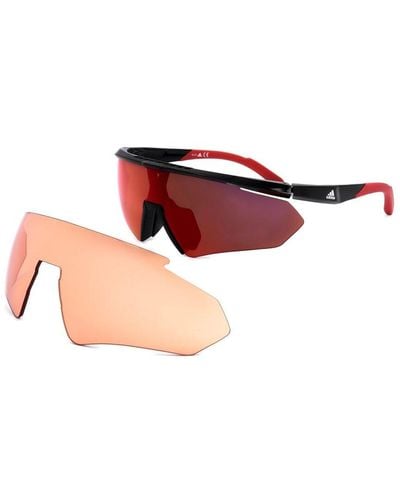 adidas Unisex Sp0027 Sunglasses - Red