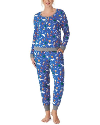 Bedhead Pyjamas 2pc Pyjama Set - Blue