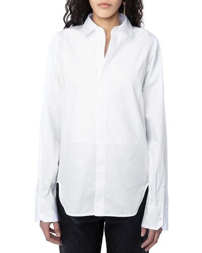 Zadig & Voltaire Thebe Pop Shirt - White