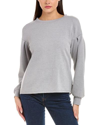 Vince Camuto Flat Back Sweater - Gray