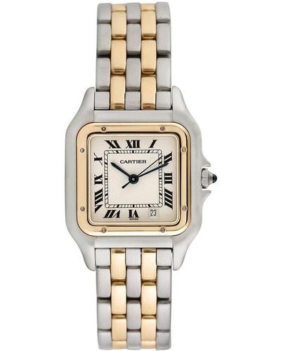 Cartier Panthere Watch, Circa 1990S (Authentic Pre-Owned) - Metallic