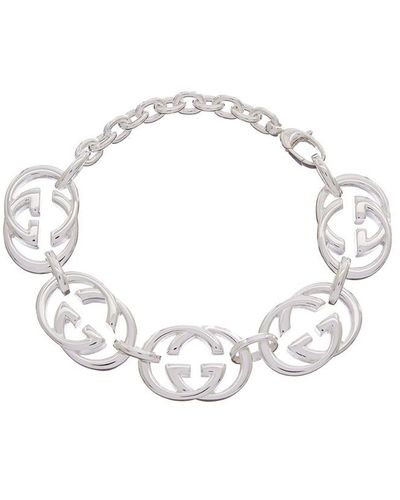 Gucci Britt Silver Bracelet - Metallic