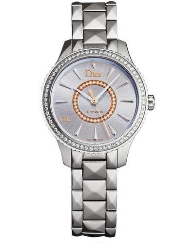 Dior Montaigne Diamond Watch - Grey