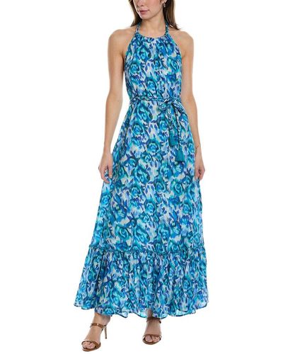 Allison Portia Maxi Dress - Blue