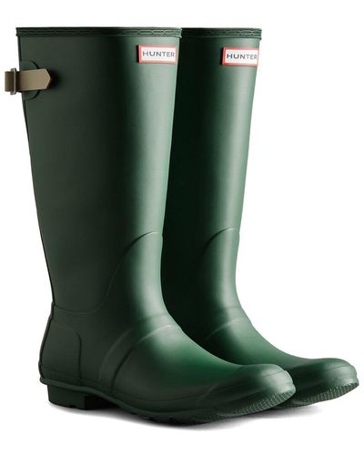 HUNTER Play Tall Sherpa Insulated Boot - Green