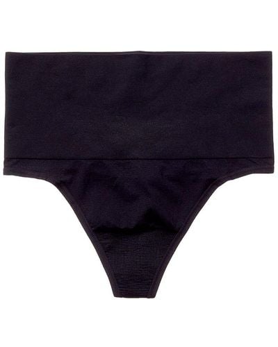 Yummie Tummie Jasmina Shaping Thong Panties in Navy YT5-007 NEW