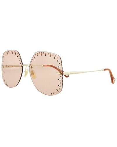 Chloé Ch0111s 63mm Sunglasses - White