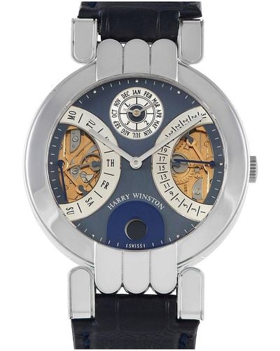 Harry Winston Watch (Authentic Pre-Owned) - Grey