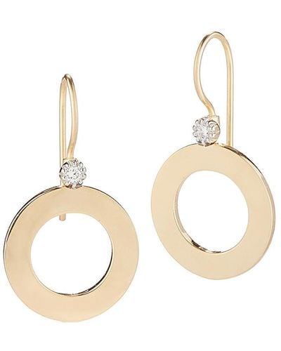 I. REISS 14k 0.10 Ct. Tw. Diamond Earrings - Metallic