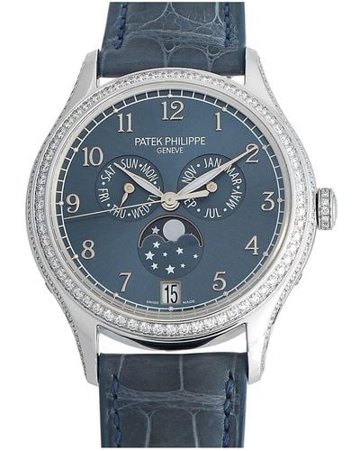 Patek Philippe Ladies Complications Watch, Circa 2016 (Authentic Pre-Owned) - Blue