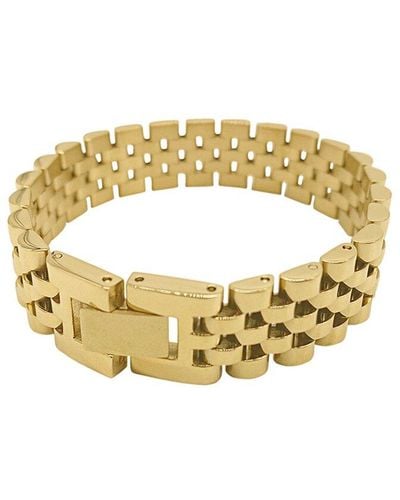Adornia 14k Plated Chain Bracelet - Metallic