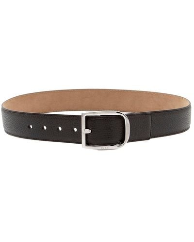 Gucci Leather Belt, Size 32/80 (Authentic Pre-Owned) - Brown