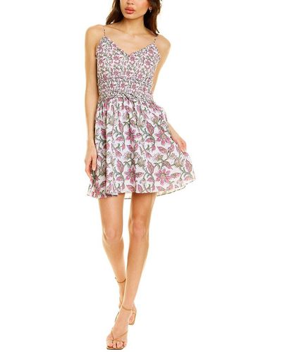 CELINA MOON Sleeveless Mini Dress - Pink