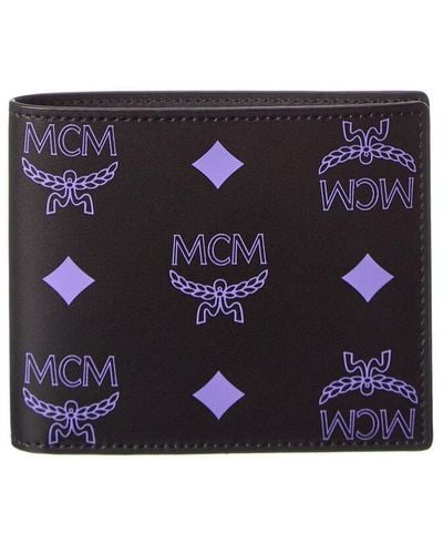 MCM Splash Visetos Leather Bifold Wallet - Multicolor