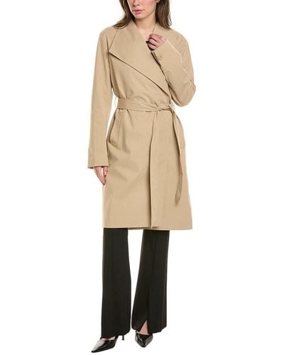 Badgley Mischka Trench Coat - Natural