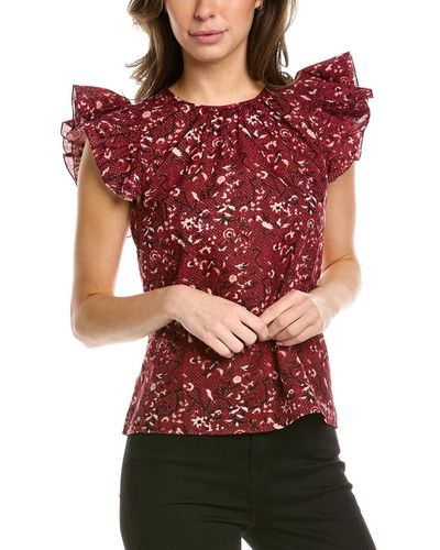 St. Roche Finch Top - Red