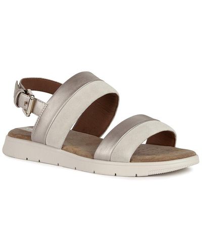 Geox Flat sandals for Women | Online Sale up to 79% off | Lyst