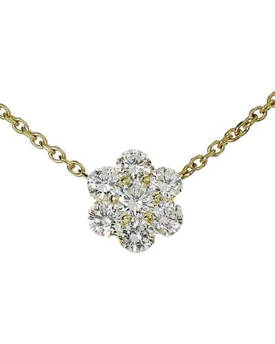 Van Cleef & Arpels 18K Diamond Necklace (Authentic Pre-Owned) - Metallic