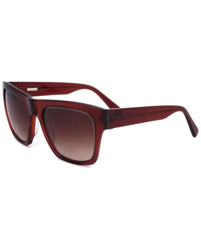 Derek Lam Unisex Merce 54mm Sunglasses - Red
