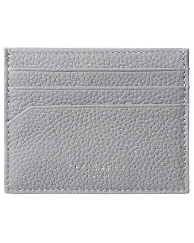Ted Baker Giuliah Leather Card Holder - Gray