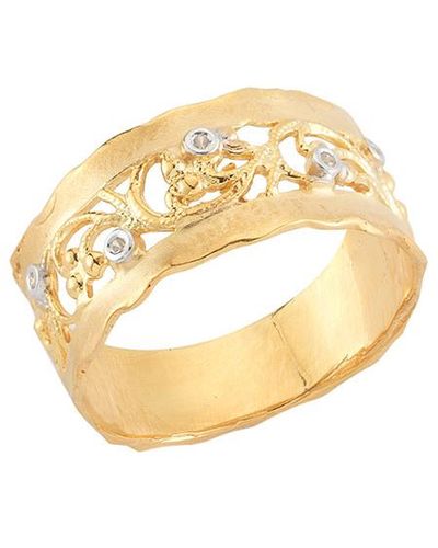 I. REISS 14k Diamond Ring - Metallic