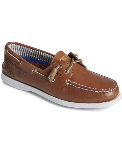Sperry Top-Sider X Outer Banks A/o Vida Leather Boat Shoe - Brown