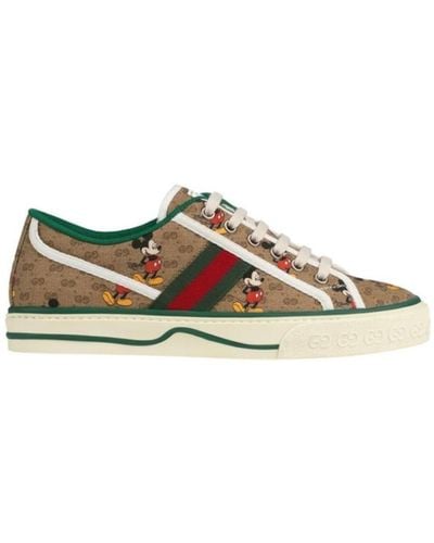 Gucci Disney Tennis 1977 Trainers It 41 - Brown