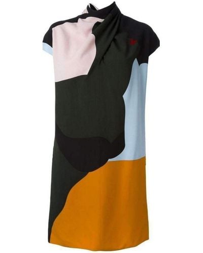 Nina Ricci Multicolour Silk Dress