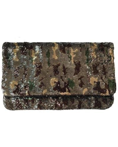 BCBGMAXAZRIA Sequence Envelope Clutch - Brown