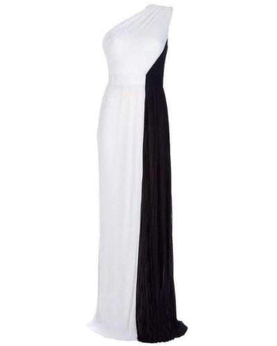 Viktor & Rolf Bi-color Evening Gown - White